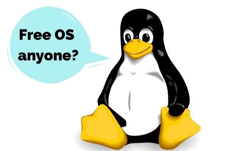 linux penguin free os anyone