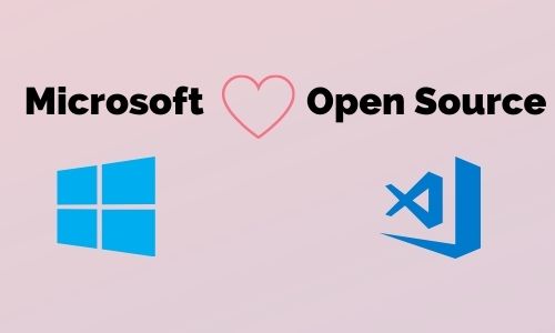 microsoft loves open source projects