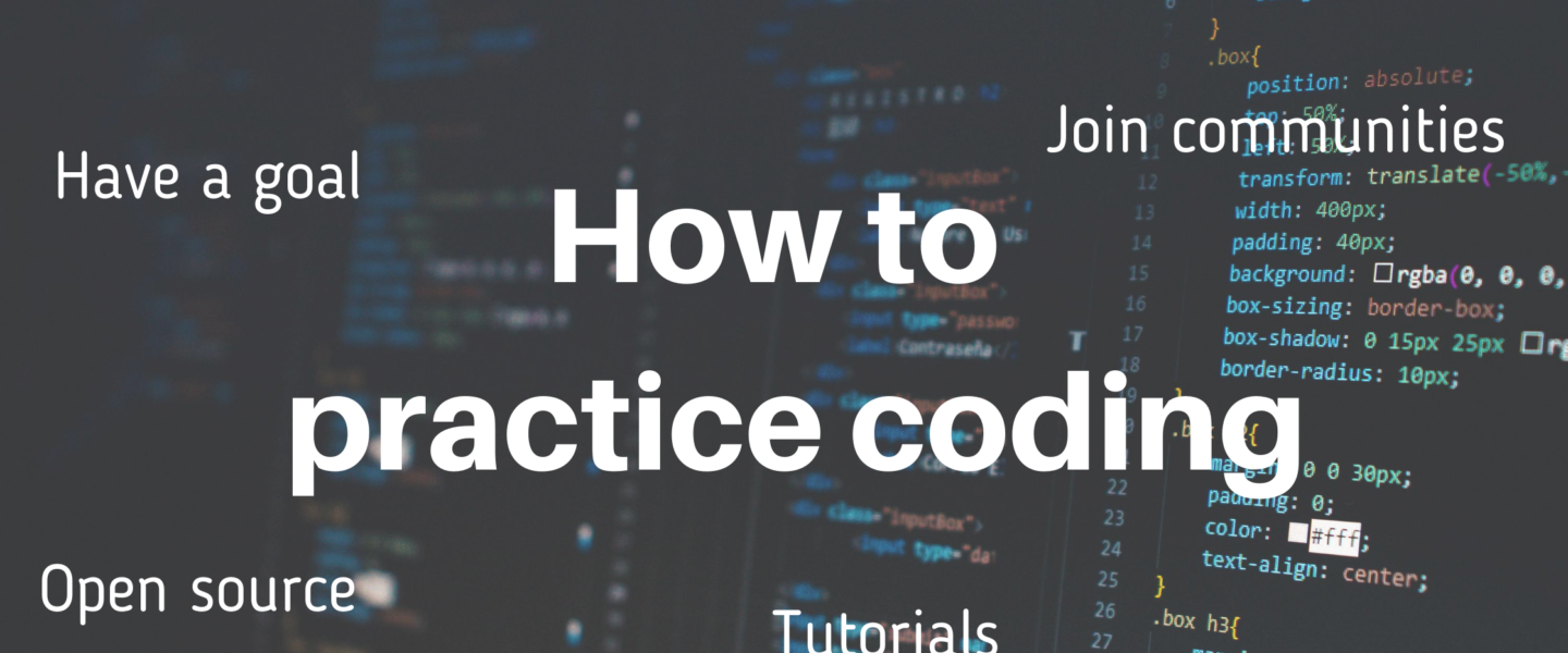 how to practice coding